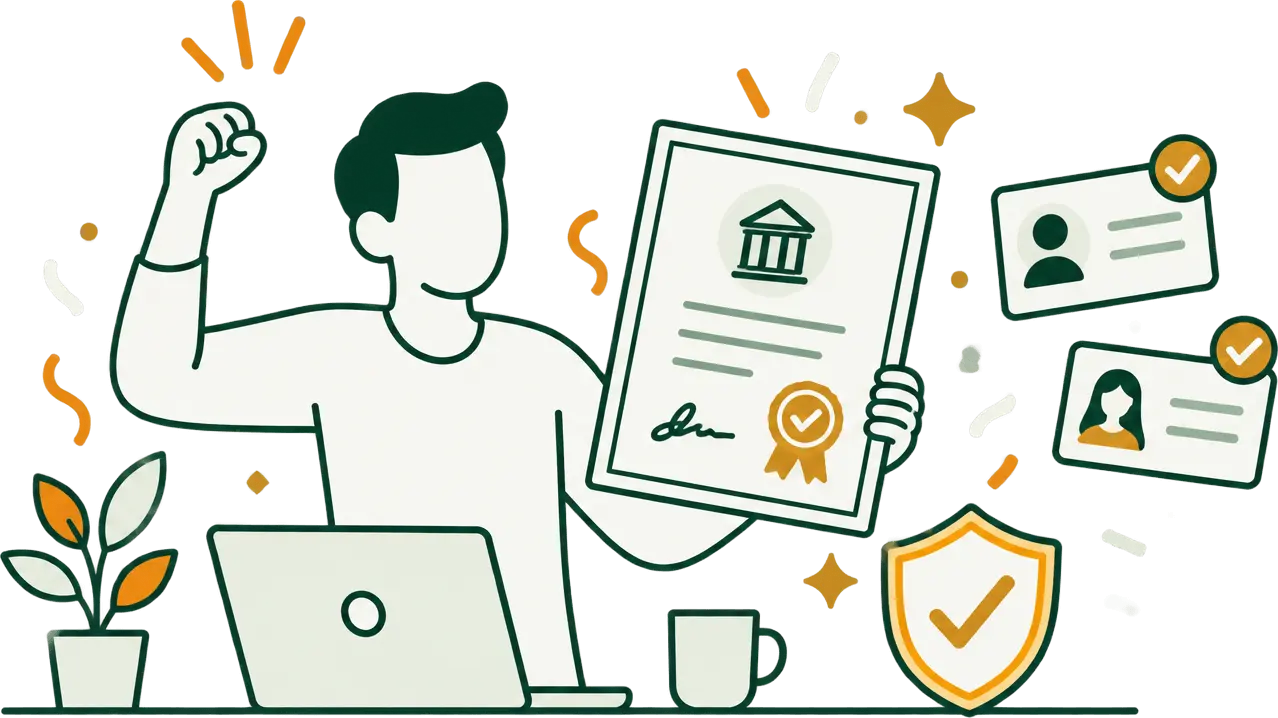Certificate of Incorporation issued illustration